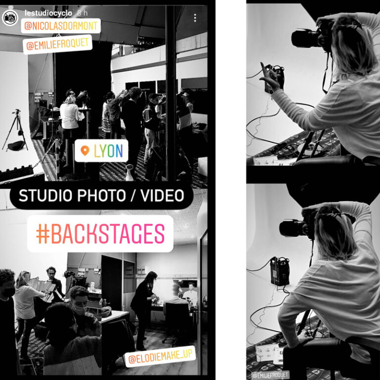backstage émilie Froquet